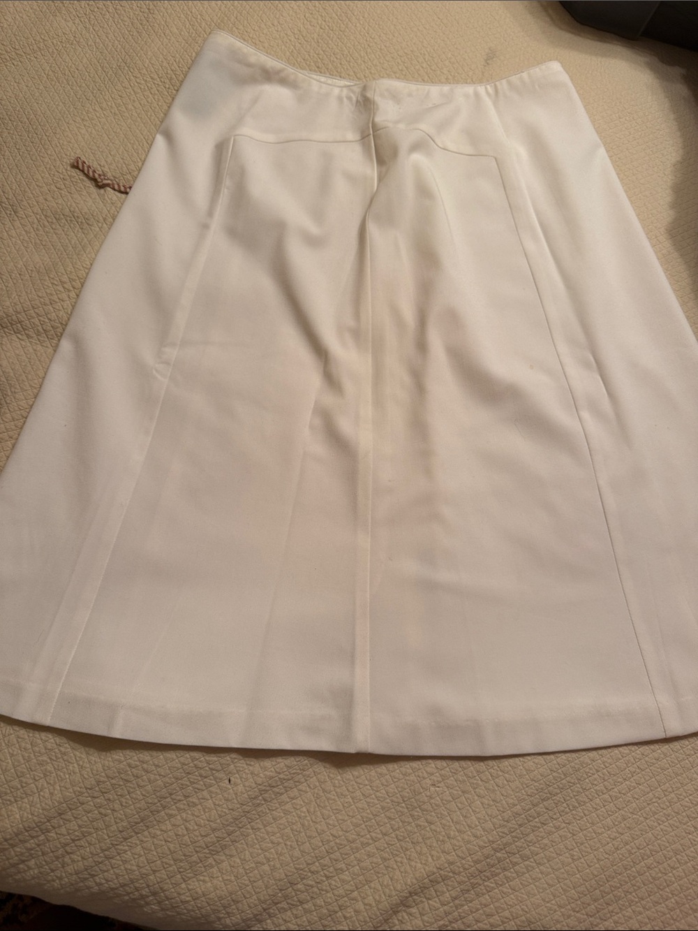 Evan-PiconeWhite A-Line Women’s Skirt